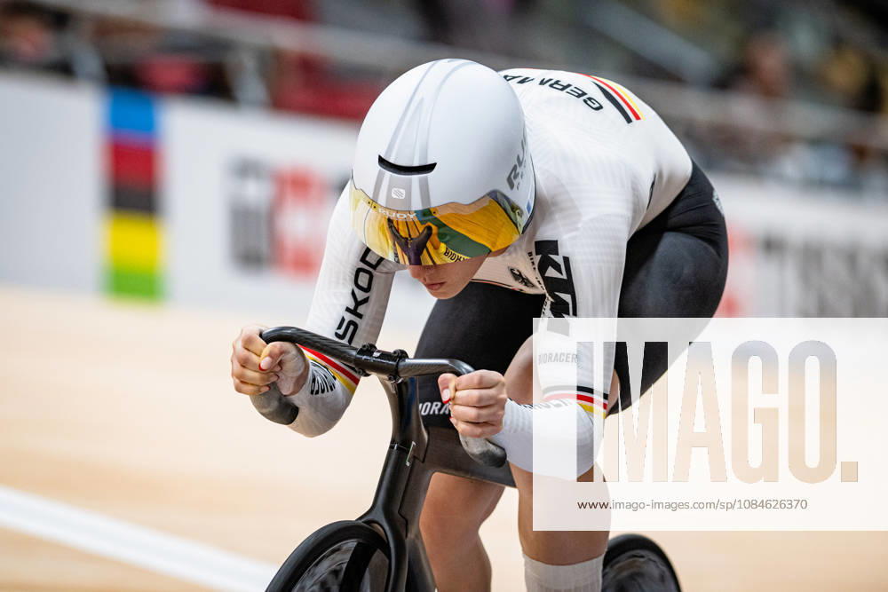GRABOSCH Pauline Sophie: UCI Track cycling, Rad, Radsport, Bahnrad, Bahn World Championships 2026 GRABOSCH Pauline Sophie ( GER ) Germany Querformat - quer - horizontal - Landscape - Event Veranstaltung: UCI Track Cycling World Championships 2026 - Category Kategorie: Cycling - Track Cycling World Championships - Elite Women - Location Ort: Asia - China - Shanghai - Chongming - Shanghai Velodrome - Discipline: Individual Time Trail ( ITT ) - Distance: 1000 m - Date Datum: 17.10.2026 Saturday Day 4 -