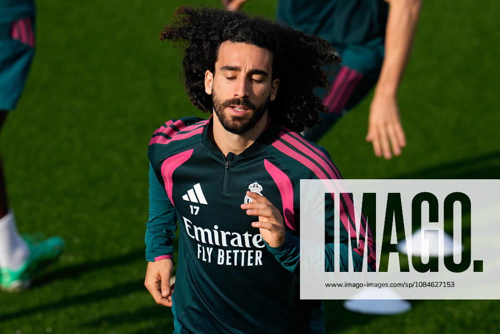 Marc Cucurella during the training day of Real Madrid ahead the Spanish League, LaLiga EA Sports, football match against Sevilla FC at Ciudad Deportiva Real Madrid on October 17, 2026, in Valdebebas, Madrid, Spain. Real Madrid Training And press conference, PK, Pressekonferenz - LaLiga Ea Sports - ZUMAa181 20261017_zaa_a181_042