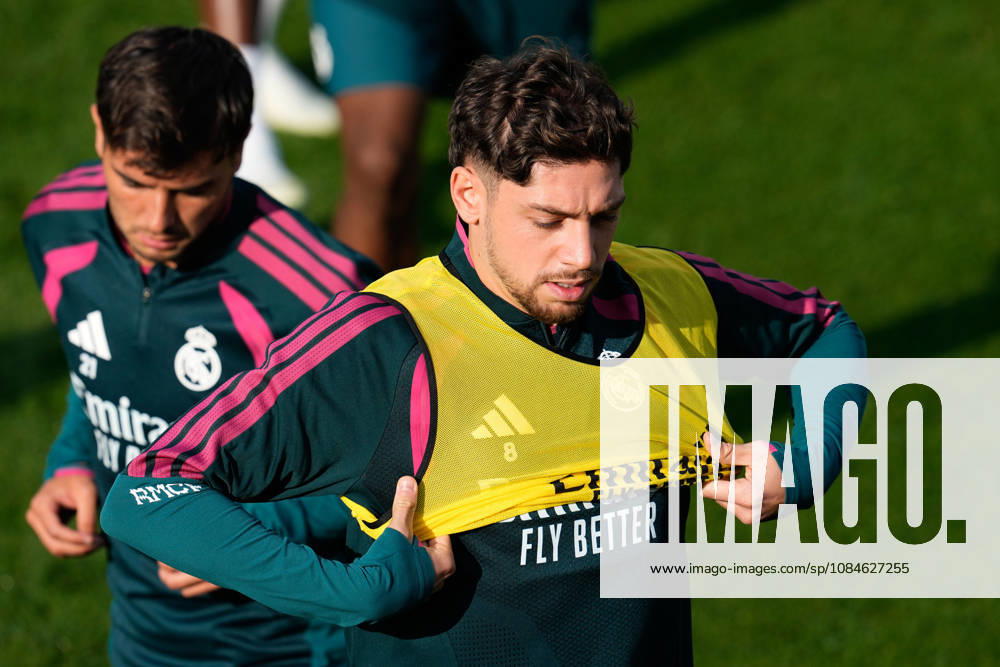 Federico Valverde during the training day of Real Madrid ahead the Spanish League, LaLiga EA Sports, football match against Sevilla FC at Ciudad Deportiva Real Madrid on October 17, 2026, in Valdebebas, Madrid, Spain. Real Madrid Training And press conference, PK, Pressekonferenz - LaLiga Ea Sports - ZUMAa181 20261017_zaa_a181_052