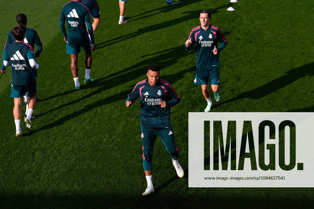 Kylian Mbappe during the training day of Real Madrid ahead the Spanish League, LaLiga EA Sports, football match against Sevilla FC at Ciudad Deportiva Real Madrid on October 17, 2026, in Valdebebas, Madrid, Spain. Real Madrid Training And press conference, PK, Pressekonferenz - LaLiga Ea Sports - ZUMAa181 20261017_zaa_a181_064