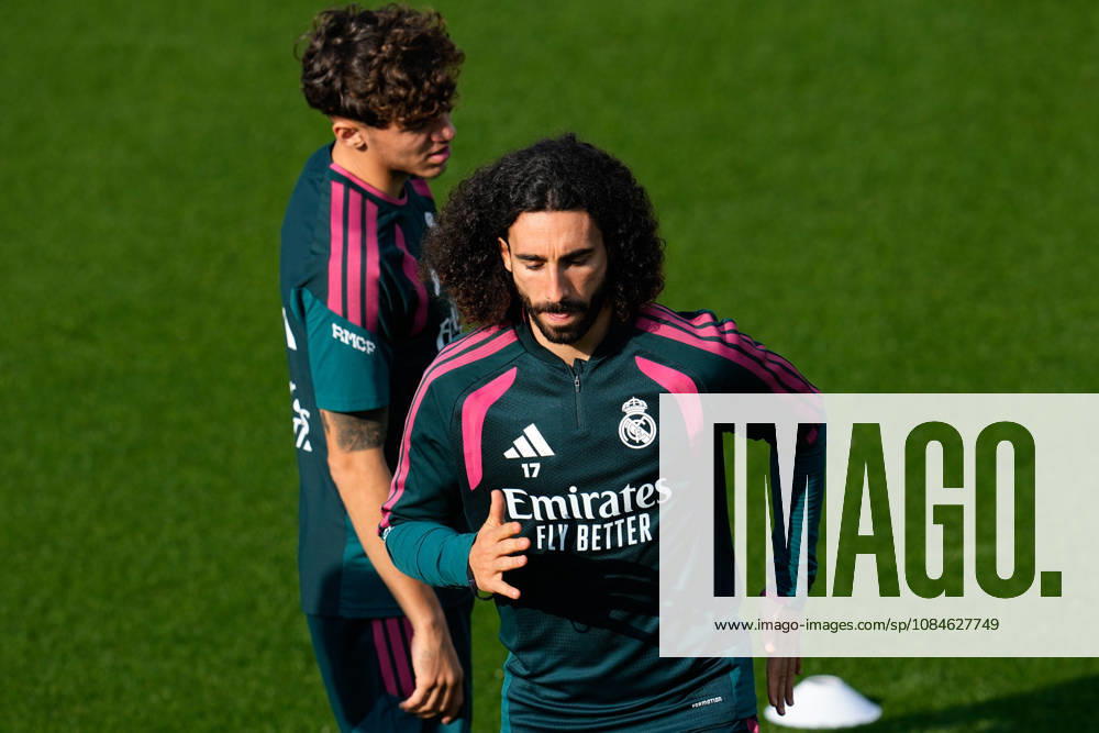 Marc Cucurella during the training day of Real Madrid ahead the Spanish League, LaLiga EA Sports, football match against Sevilla FC at Ciudad Deportiva Real Madrid on October 17, 2026, in Valdebebas, Madrid, Spain. Real Madrid Training And press conference, PK, Pressekonferenz - LaLiga Ea Sports - ZUMAa181 20261017_zaa_a181_083