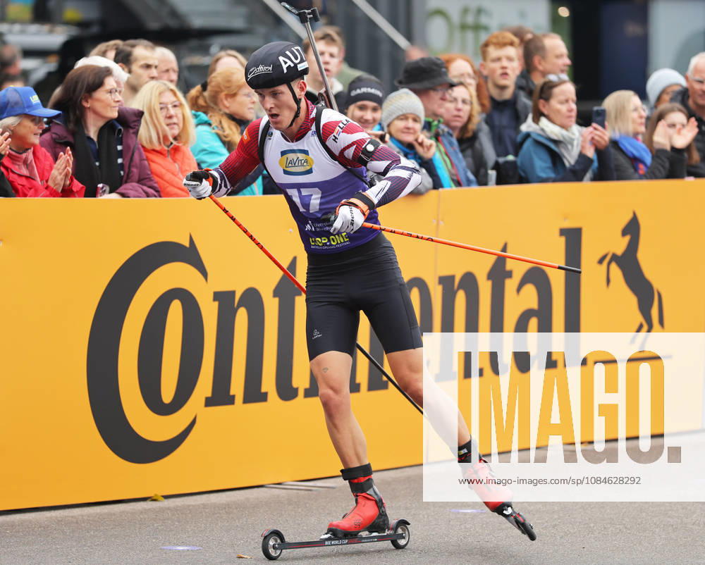 BIATHLON - Loop One Opening Festival MUNICH,GERMANY,17.OCT.26 - BIATHLON - Loop One Opening Festival. Image shows Dominic Unterweger (AUT). GEPAxpictures xThomasxBachun