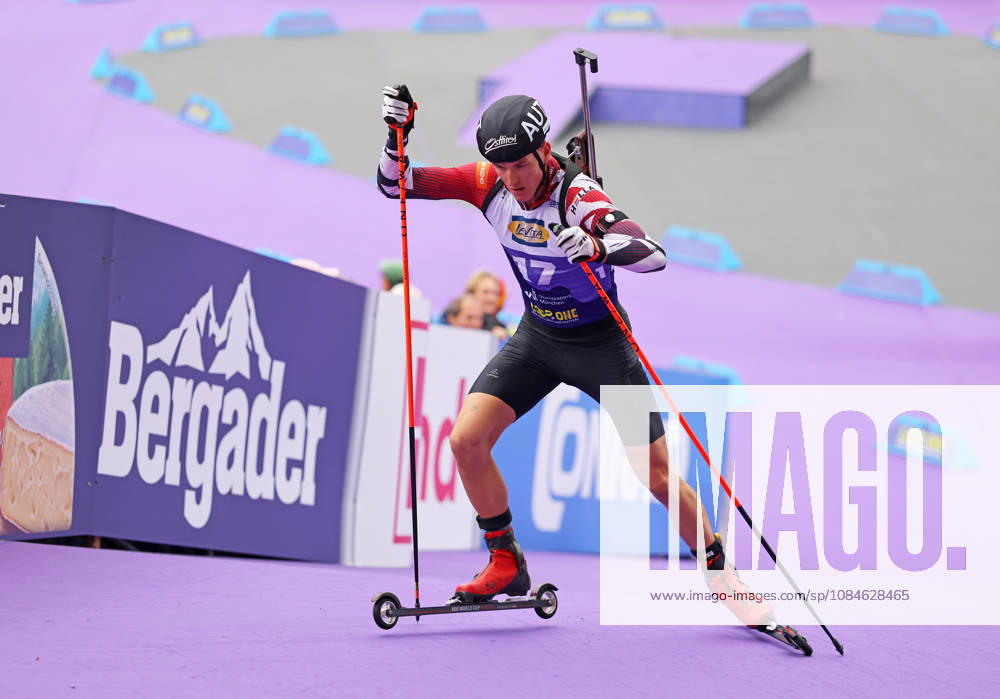 BIATHLON - Loop One Opening Festival MUNICH,GERMANY,17.OCT.26 - BIATHLON - Loop One Opening Festival. Image shows Dominic Unterweger (AUT). GEPAxpictures xThomasxBachun