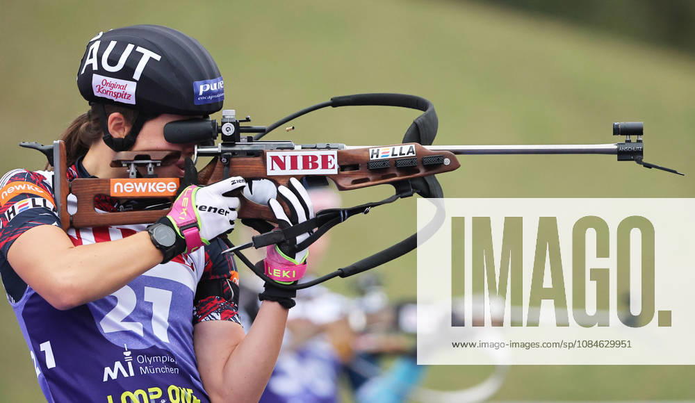 BIATHLON - Loop One Opening Festival MUNICH,GERMANY,17.OCT.26 - BIATHLON - Loop One Opening Festival. Image shows Anna Andexer (AUT). GEPAxpictures xThomasxBachun