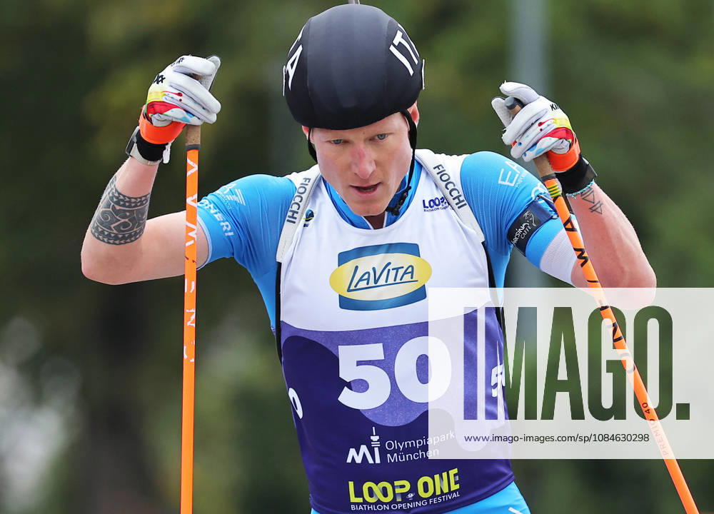 BIATHLON - Loop One Opening Festival MUNICH,GERMANY,17.OCT.26 - BIATHLON - Loop One Opening Festival. Image shows Lukas Hofer (ITA). GEPAxpictures xThomasxBachun