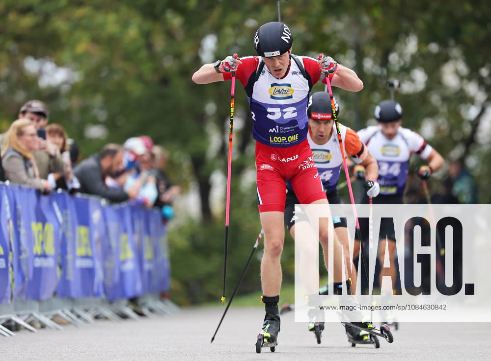 BIATHLON - Loop One Opening Festival MUNICH,GERMANY,17.OCT.26 - BIATHLON - Loop One Opening Festival. Image shows Martin Uldal (NOR). GEPAxpictures xThomasxBachun