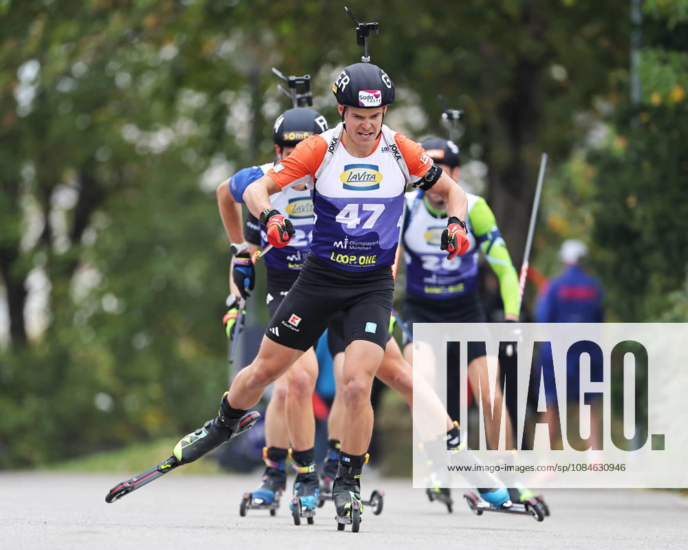 BIATHLON - Loop One Opening Festival MUNICH,GERMANY,17.OCT.26 - BIATHLON - Loop One Opening Festival. Image shows Philipp Horn (GER). GEPAxpictures xThomasxBachun