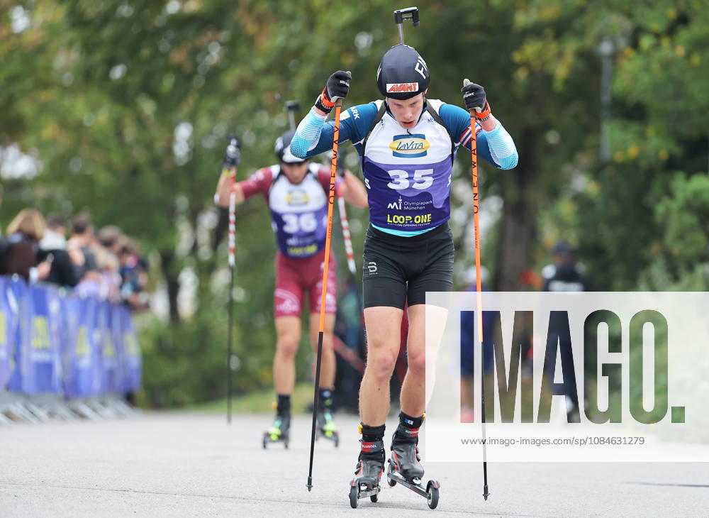 BIATHLON - Loop One Opening Festival MUNICH,GERMANY,17.OCT.26 - BIATHLON - Loop One Opening Festival. Image shows Tuomas Harjula (FIN). GEPAxpictures xThomasxBachun