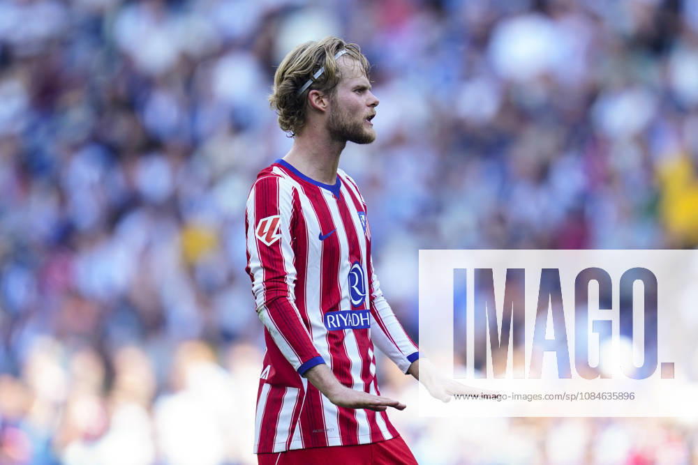 RCD Espanyol v Atletico de Madrid. La Liga EA Sports. Date 9 Morten Hjulmand of Atletico de Madrid during the La Liga EA Sports match between RCD Espanyol and Atletico de Madrid played at RCDE Stadium on October 17, 2026 in Barcelona, Spain. Contributor