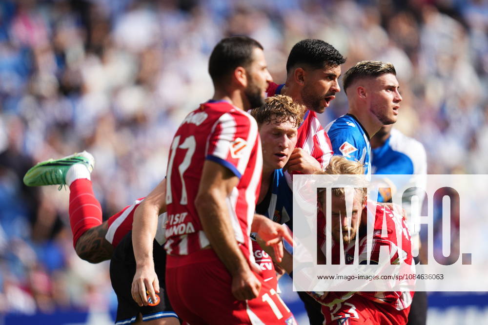 La Liga EA Sports match between RCD Espanyol and Atletico de Madrid played at RCDE Stadium on October 17, 2026 in Barcelona, Spain. (Photo by Sergio Ruiz PRESSINPHOTO)