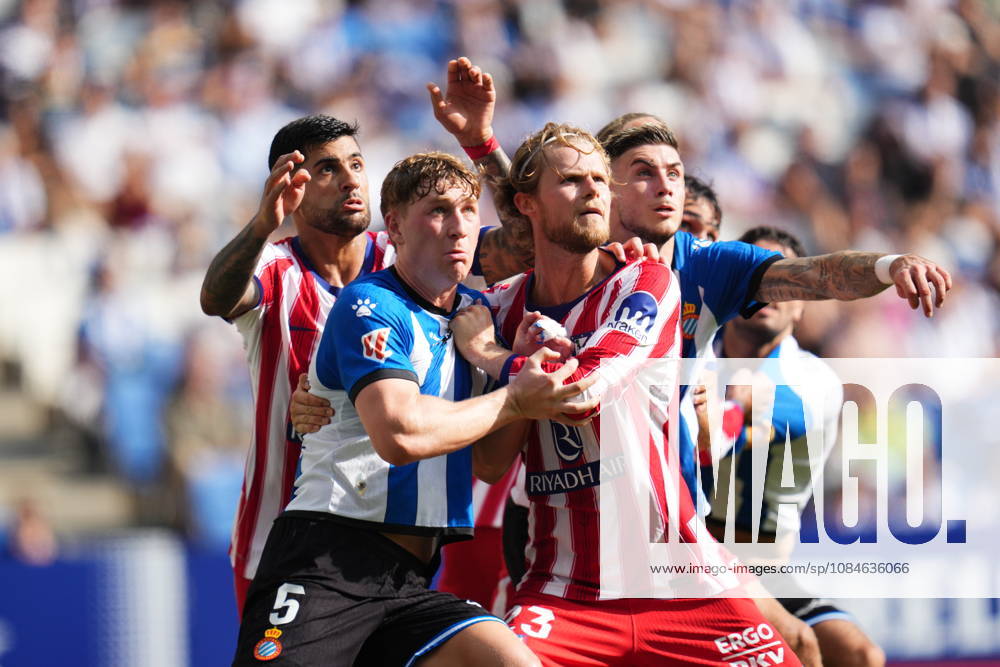 La Liga EA Sports match between RCD Espanyol and Atletico de Madrid played at RCDE Stadium on October 17, 2026 in Barcelona, Spain. (Photo by Sergio Ruiz PRESSINPHOTO)