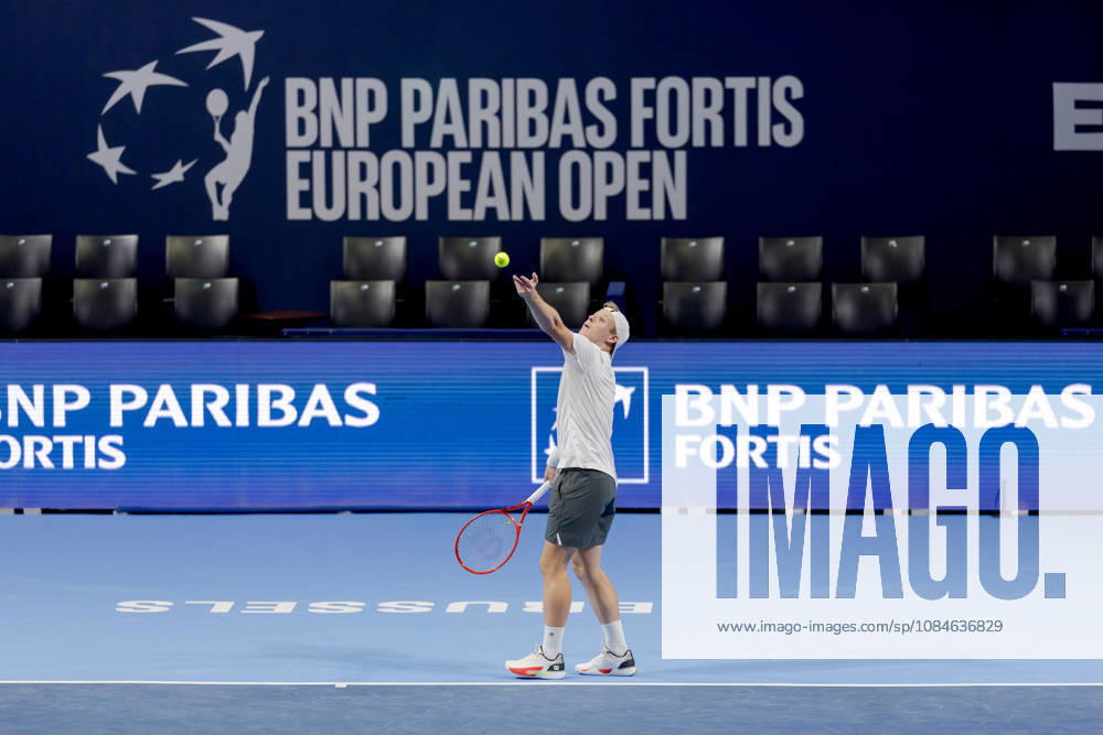 2026-10-17 BNP Paribas Fortis European Open Day -2 BRUSSELS, BELGIUM - OCTOBER 17: Gauthier Onclin of Belgium during Day -2 of the BNP Paribas Fortis European Open at Brussels Expo on October 17, 2026 in Brussels, Belgium. (Photo by Joris Verwijst BSR Agency) Brussels Belgium Content not available for redistribution in The Netherlands directly or indirectly through any third parties.
