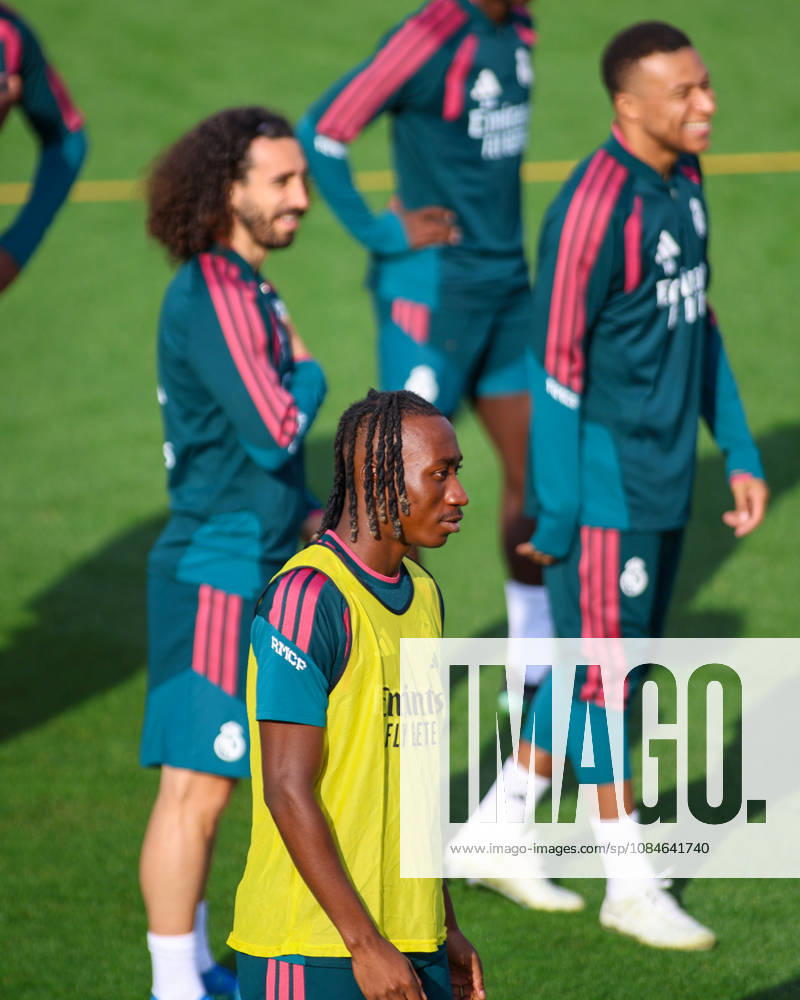 ESP: Real Madrid Training day Yan Diomande of Real Madrid during the training day of Real Madrid ahead the Spanish League, LaLiga EA Sports, football match against Real Sociedad at Ciudad Deportiva Real Madrid in Valdebebas, Madrid on october 17, 2026, Spain Madrid Spain