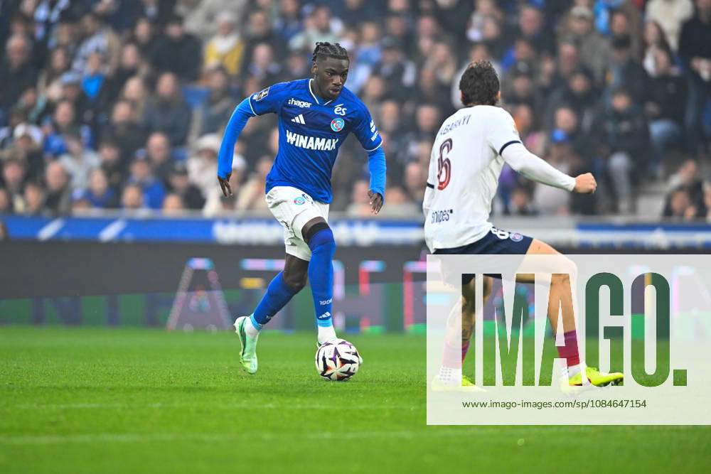 RC Strasbourg Alsace v Paris Saint-Germain - Ligue 1 McDonald s 2026 2027 Fabio BALDE of Strasbourg during Ligue 1 McDonald s match between Strasbourg and Paris at Stade de la Meinau on October 17, 2026 in Strasbourg, France. Strasbourg France