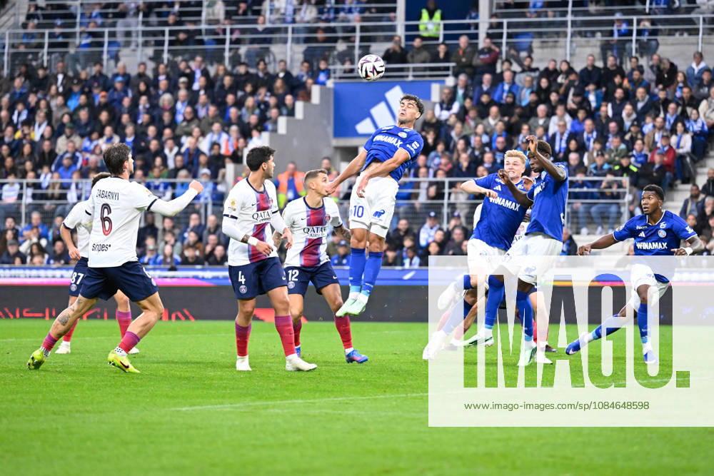 RC Strasbourg Alsace v Paris Saint-Germain - Ligue 1 McDonald s 2026 2027 Giovanni RAYNA of Strasbourg during Ligue 1 McDonald s match between Strasbourg and Paris at Stade de la Meinau on October 17, 2026 in Strasbourg, France. Strasbourg France