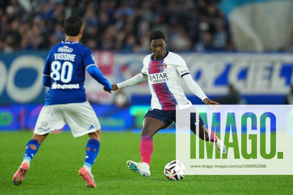 RC Strasbourg Alsace v Paris Saint-Germain - Ligue 1 McDonald s 2026 2027 Nuno MENDES of Paris Saint Germain during Ligue 1 McDonald s match between Strasbourg and Paris at Stade de la Meinau on October 17, 2026 in Strasbourg, France. Strasbourg France