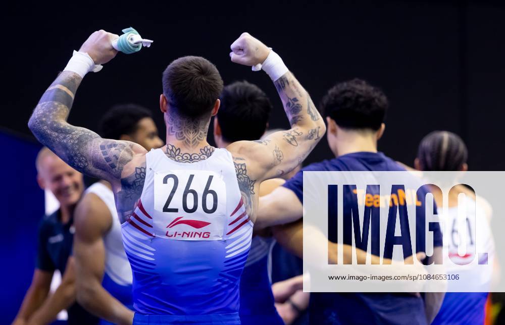 ROTTERDAM - Casimir Schmidt during the qualifications at the World Gymnastics Championships in Rotterdam Ahoy. IRIS VAN DEN BROEK ANP ANPxSportx IVx 572727051 originalFilename: 572727051