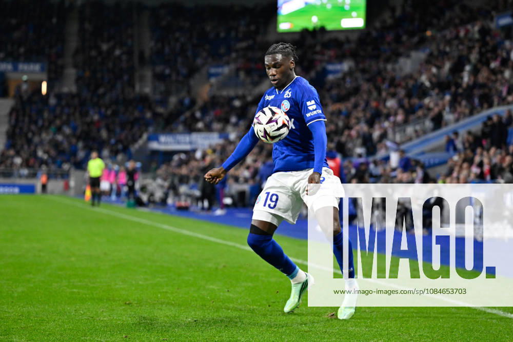 RC Strasbourg Alsace v Paris Saint-Germain - Ligue 1 McDonald s 2026 2027 Fabio BALDE of Strasbourg during Ligue 1 McDonald s match between Strasbourg and Paris at Stade de la Meinau on October 17, 2026 in Strasbourg, France. Strasbourg France