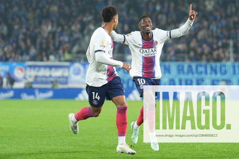 RC Strasbourg Alsace v Paris Saint-Germain - Ligue 1 McDonald s 2026 2027 Ousmane DEMBELE of Paris Saint Germain during Ligue 1 McDonald s match between Strasbourg and Paris at Stade de la Meinau on October 17, 2026 in Strasbourg, France. Strasbourg France