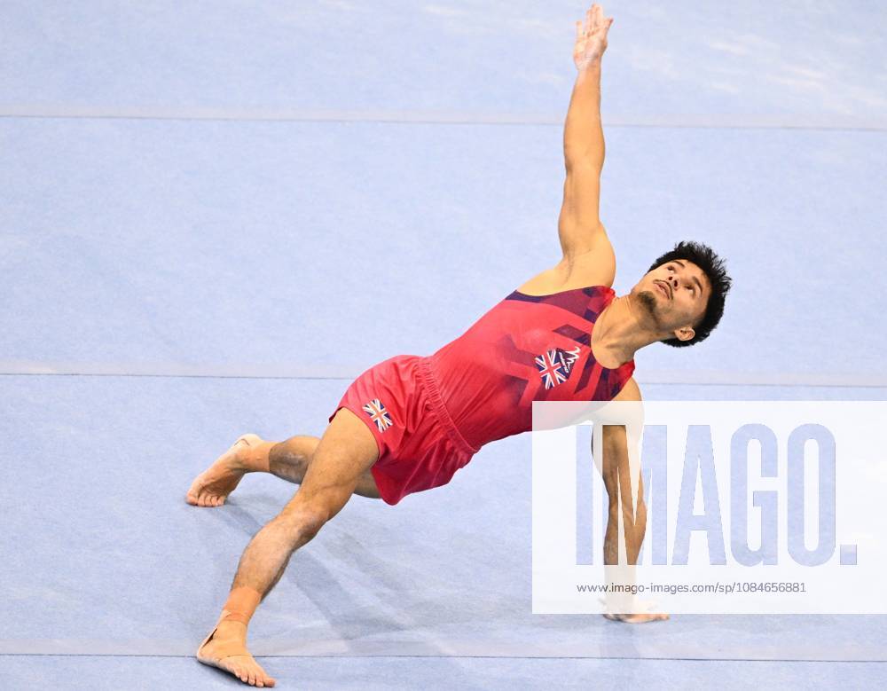 Netherlands Artistic Gymnastics World Championships Qualifiers 9266808 17.10.2026 Britain s Jake Jarman competes on the floor exercise during the men s qualification of the 2026 World Artistic Gymnastics Championships in Rotterdam, the Netherlands. Alexey Filippov Sputnik Rotterdam Netherlands