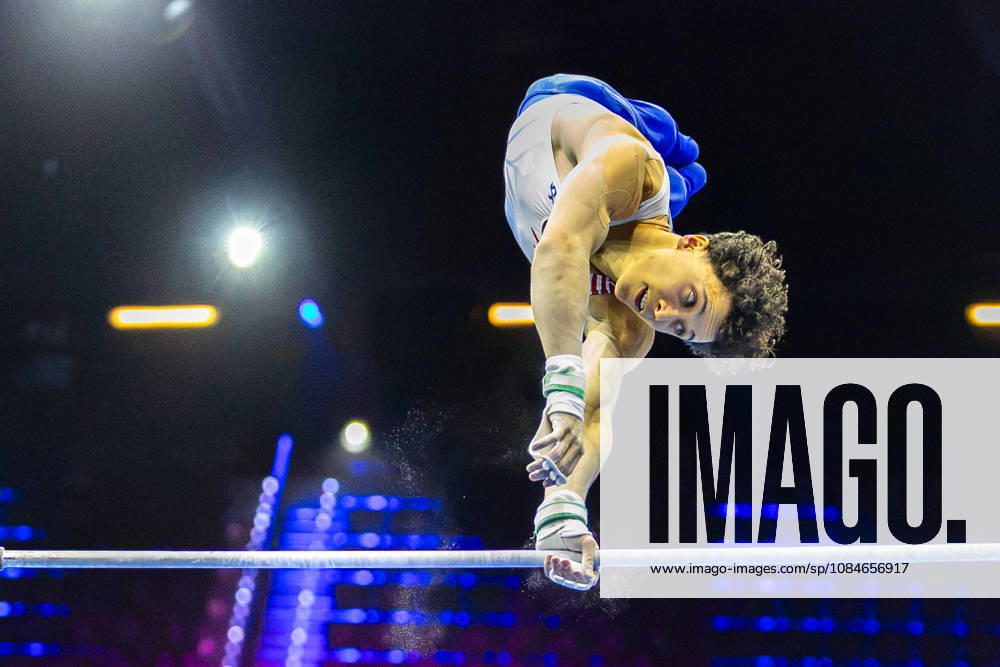 2026-10-17 Artistic Gymnastics World Championships 2026 - Day 1 ROTTERDAM, NETHERLANDS - OCTOBER 17: Jermain Grünberg of Netherlands competes during Day 1 of the Artistic Gymnastics World Championships 2026 at Rotterdam Ahoy on October 17, 2026 in Rotterdam, Netherlands. Rotterdam Rotterdam Ahoy Netherlands Content not available for redistribution in The Netherlands directly or indirectly through any third parties.