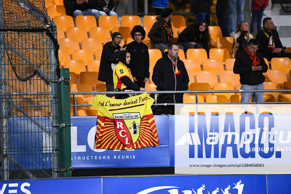 ESTAC Troyes v RC Lens - Ligue 1 McDonald s 2026 2027 Fans of Lens during Ligue 1 McDonald s match between Troyes and Lens at Stade de l Aube on October 17, 2026 in Troyes, France. Troyes France