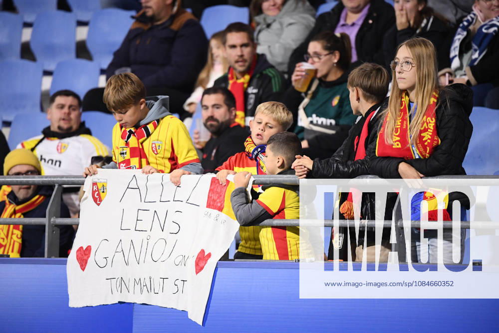 ESTAC Troyes v RC Lens - Ligue 1 McDonald s 2026 2027 Supporters during Ligue 1 McDonald s match between Troyes and Lens at Stade de l Aube on October 17, 2026 in Troyes, France. Troyes France