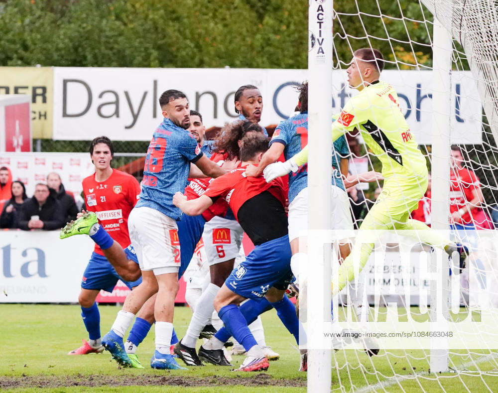 Cham Schweiz. Fussball Herren Saison 2026-2027 Schweizer Cup 2.Hauptrunde SC Cham - FC Sion 0:2 Bild ; Szene vor FC Sion Torhueter Anthony Racioppi Aktion