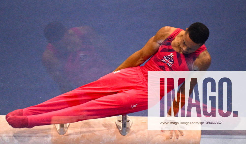 Netherlands Artistic Gymnastics World Championships Qualifiers 9266882 17.10.2026 Britain s Joe Fraser competes on the pommel horse during the men s qualification of the 2026 World Artistic Gymnastics Championships in Rotterdam, the Netherlands. Alexey Filippov Sputnik Rotterdam Netherlands