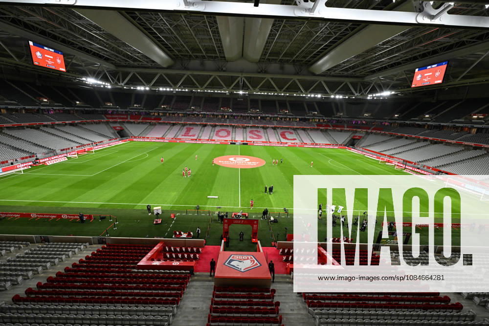 LOSC Lille v Stade Brestois 29 - Ligue 1 McDonald s 2026 2027 View general of Stade Pierre-Mauroy during Ligue 1 McDonald s between Lille and Brest at Stade Pierre Mauroy on October 17, 2026 in Lille, France. Lille France