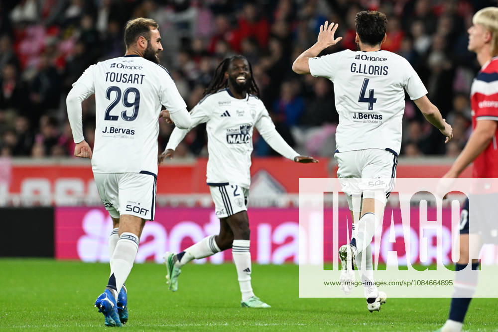 Lille OSC vs Brest Gautier Lloris (4) of Brest celebrates after scoring pictured during the French Mc Donalds Ligue 1 season 2026 - 2027 matchday 7 game between Lille OSC and Stade Brest on October 17 , 2026 in Lille, France. (Photo by Jill Delsaux Isosport) Lille France