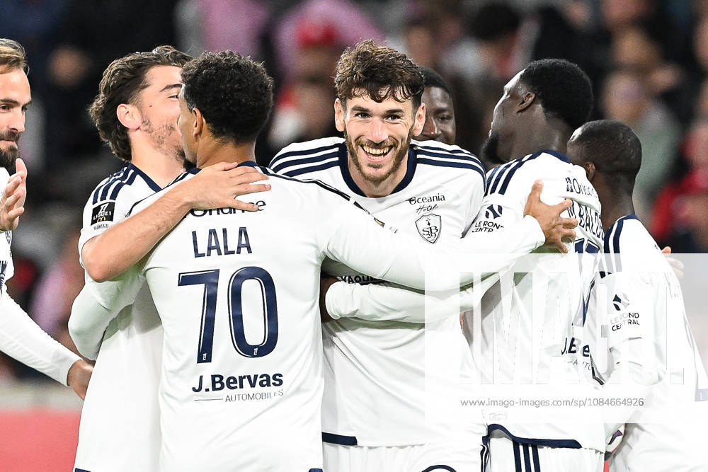 Lille OSC vs Brest Gautier Lloris (4) of Brest celebrates after scoring pictured during the French Mc Donalds Ligue 1 season 2026 - 2027 matchday 7 game between Lille OSC and Stade Brest on October 17 , 2026 in Lille, France. (Photo by Jill Delsaux Isosport) Lille France