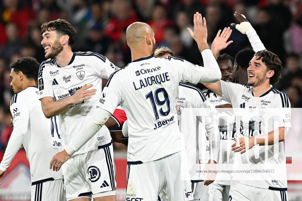 Lille OSC vs Brest Gautier Lloris (4) of Brest celebrates after scoring pictured during the French Mc Donalds Ligue 1 season 2026 - 2027 matchday 7 game between Lille OSC and Stade Brest on October 17 , 2026 in Lille, France. (Photo by Jill Delsaux Isosport) Lille France