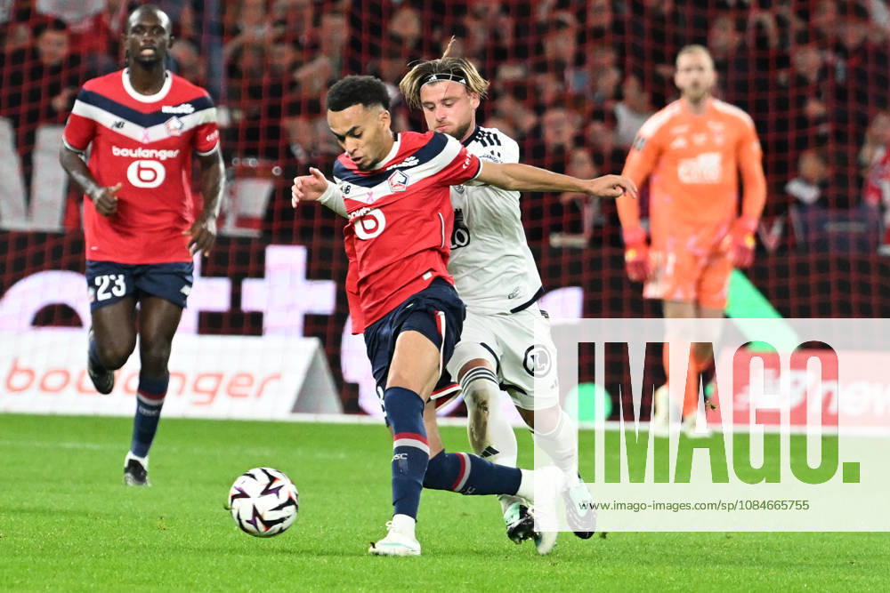 LOSC Lille v Stade Brestois 29 - Ligue 1 McDonald s 2026 2027 Ethan MBAPPE of Lille during Ligue 1 McDonald s between Lille and Brest at Stade Pierre Mauroy on October 17, 2026 in Lille, France. Lille France