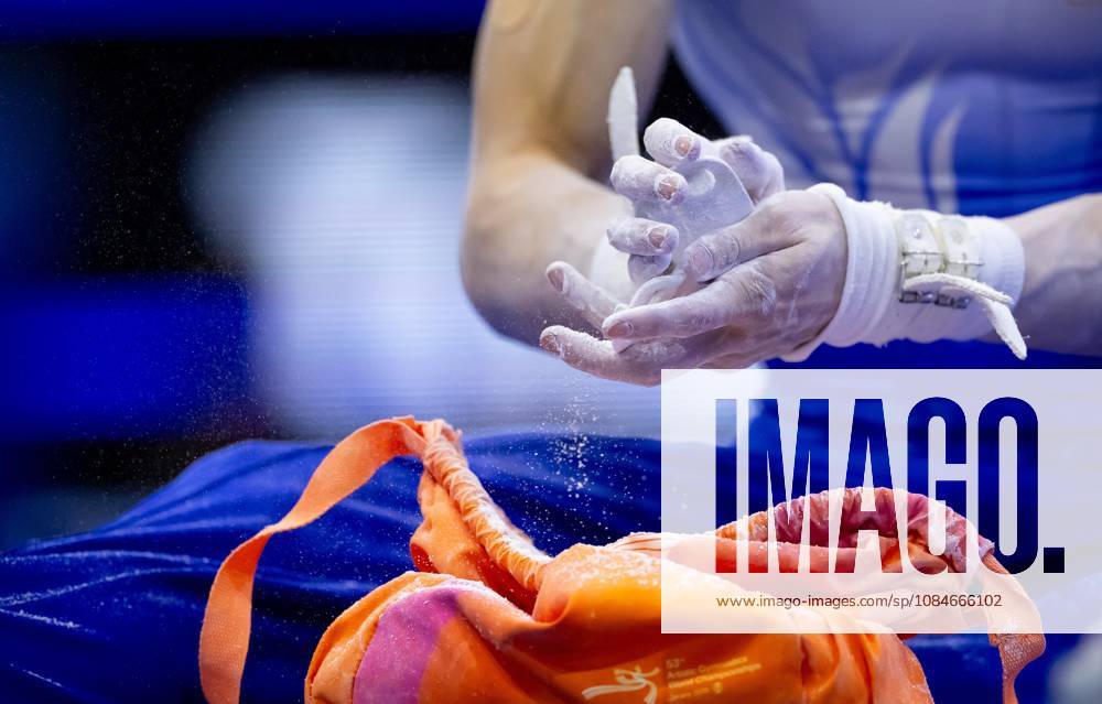 ROTTERDAM - Jermain Gruenberg during the qualifications at the World Gymnastics Championships in Rotterdam Ahoy. IRIS VAN DEN BROEK ANP ANPxSportx IVx 572743562 originalFilename: 572743562