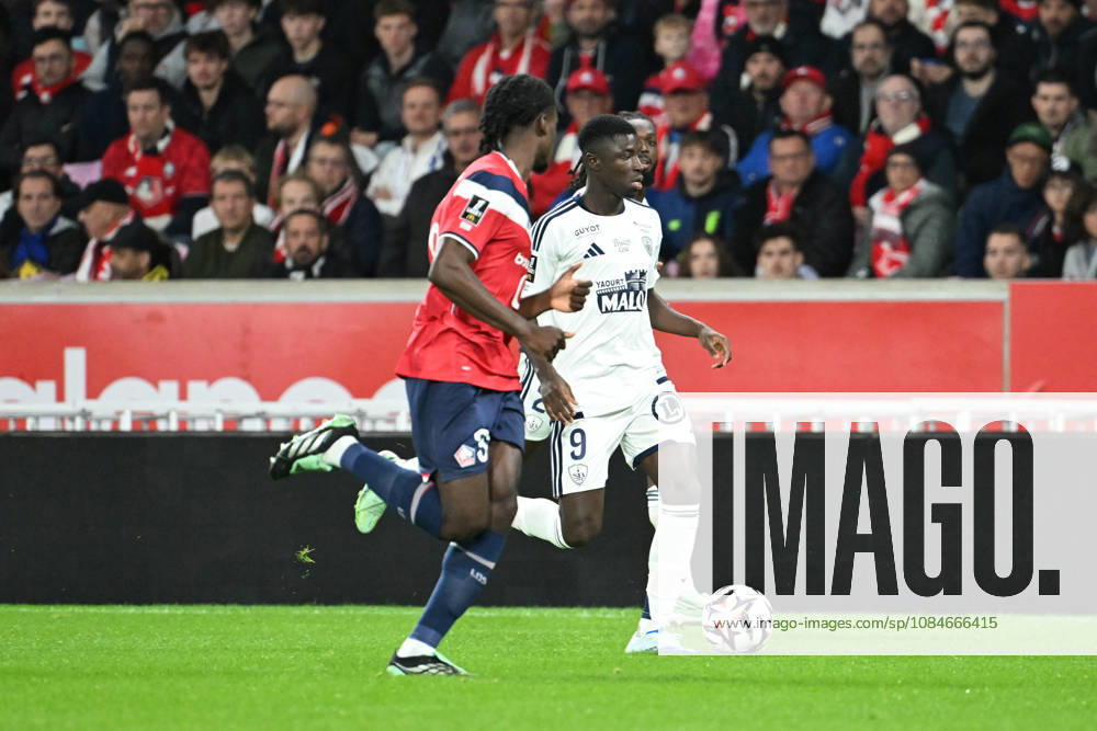 LOSC Lille v Stade Brestois 29 - Ligue 1 McDonald s 2026 2027 Pathe MBOUP of Stade Brestois during Ligue 1 McDonald s between Lille and Brest at Stade Pierre Mauroy on October 17, 2026 in Lille, France. Lille France