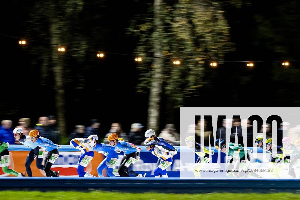 AMSTERDAM - The first race of the Marathon Cup for men at the Jaap Eden Track. RAMON VAN FLYMEN ANP ANPxSportx IVx 572749693 originalFilename: 572749693