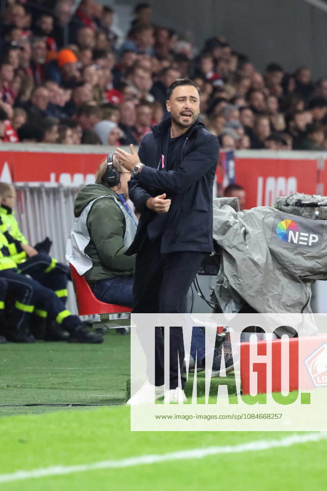 Davide ANCELOTTI (entraineur LOSC Lille) lors du match LOSC Lille vs Brest, Ligue 1, Decathlon Arena stade Pierre Mauroy, le 17 octobre 2026 - photo Laurent Sanson PsnewZ