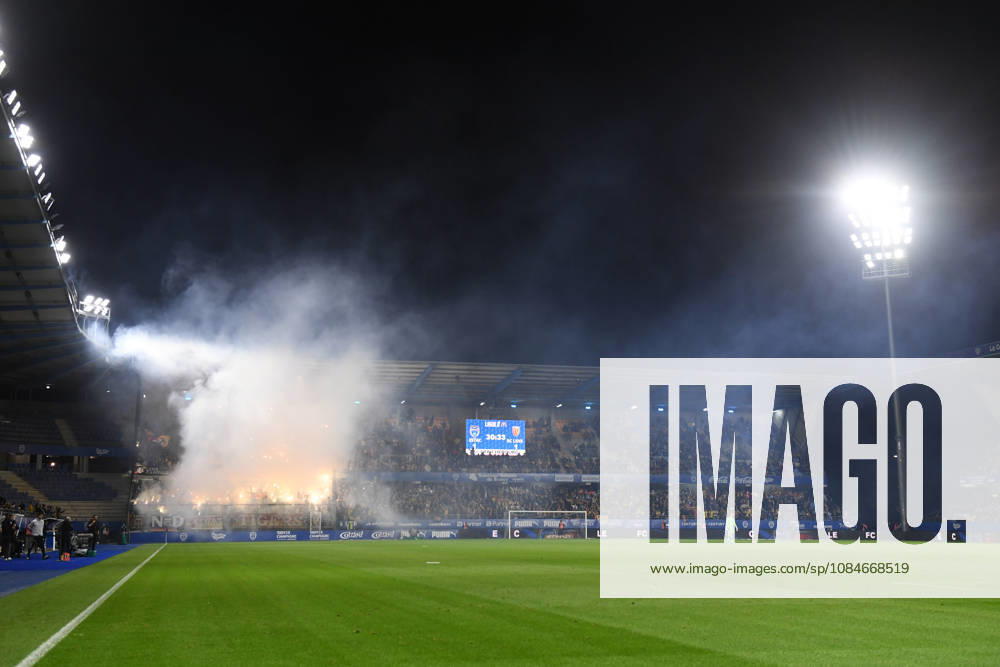 ESTAC Troyes v RC Lens - Ligue 1 McDonald s 2026 2027 View general of Stade de l Aube during Ligue 1 McDonald s match between Troyes and Lens at Stade de l Aube on October 17, 2026 in Troyes, France. Troyes France