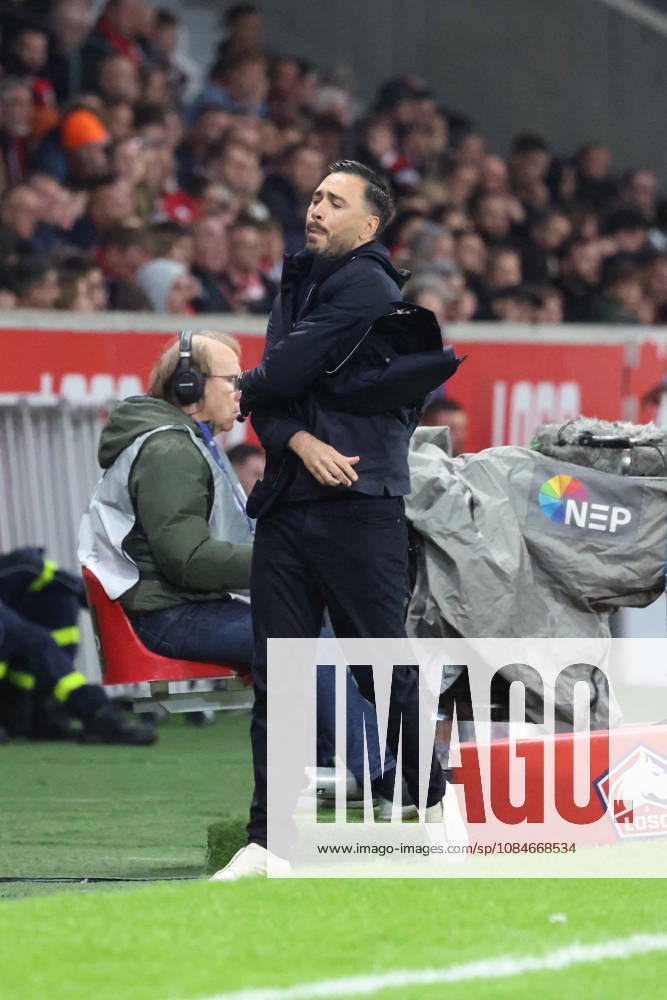Davide ANCELOTTI (entraineur LOSC Lille) lors du match LOSC Lille vs Brest, Ligue 1, Decathlon Arena stade Pierre Mauroy, le 17 octobre 2026 - photo Laurent Sanson PsnewZ