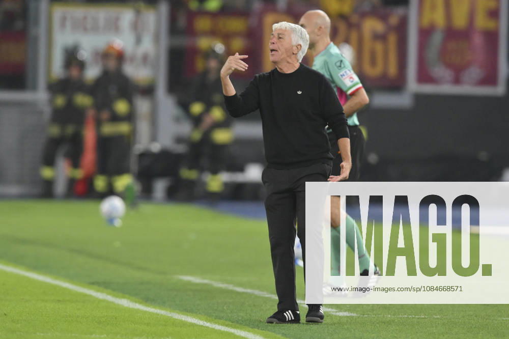 17th October 2026; Stadio Olimpico, Rome, Italy; Italian Serie A Football, Roma versus Genoa; Giampiero Gasperini head coach of Roma AllShotLive