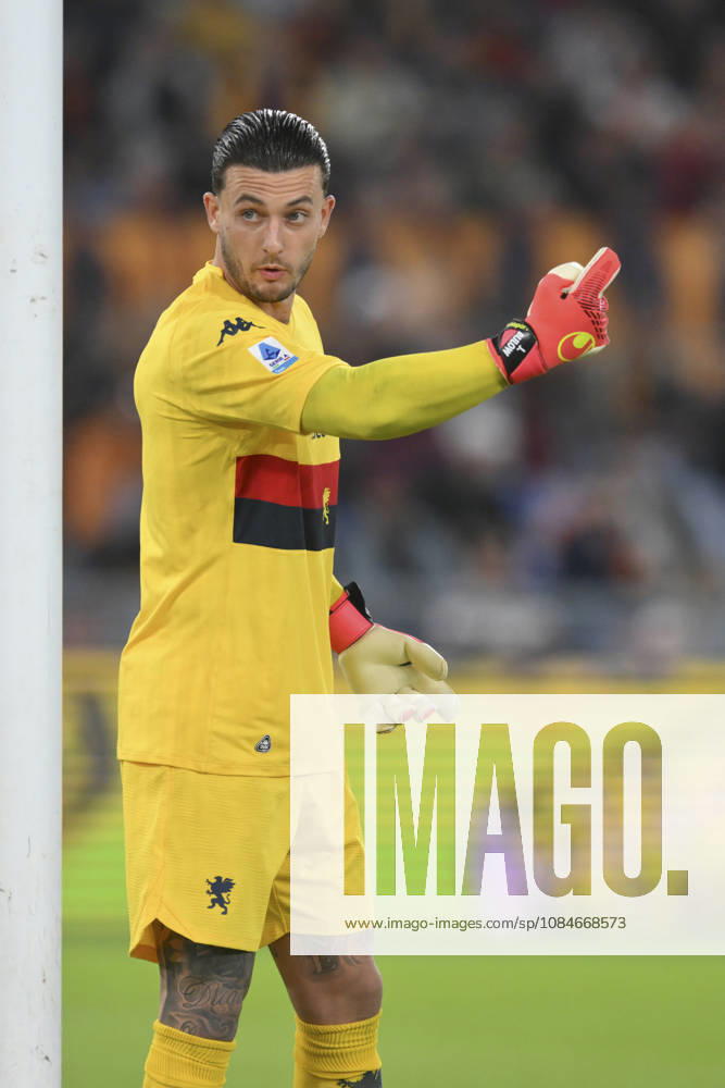 17th October 2026; Stadio Olimpico, Rome, Italy; Italian Serie A Football, Roma versus Genoa; Justin Bijlow of Genoa AllShotLive