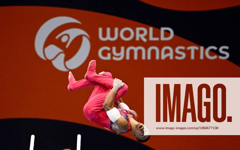 Netherlands Artistic Gymnastics World Championships Qualifiers 9266997 17.10.2026 Britain s Joe Fraser competes on the parallel bars during the men s qualification at the 2026 World Artistic Gymnastics Championships in Rotterdam, the Netherlands. Alexey Filippov Sputnik Rotterdam Netherlands