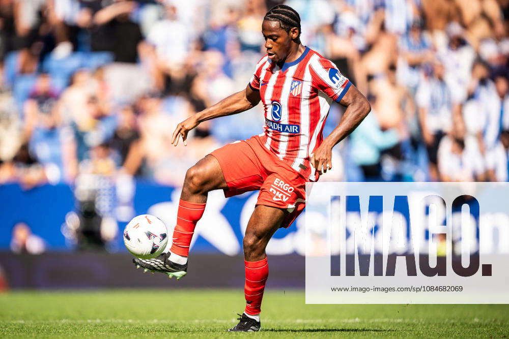 Jonathan DAVID of Atletico Madrid during the LaLiga match between RCD Espanyol de Barcelona and Atletico de Madrid at RCDE Stadium on October 17, 2026 in Barcelona, Spain. RCD Espanyol De Barcelona V Atletico De Madrid - LaLiga - ZUMAm308 20261017_zsp_m308_002