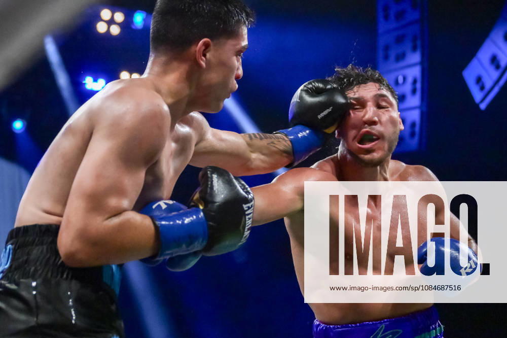 JAMIE OSUNA defeats CRISTIAN CANGELOSI via majority Decision at the Chelsea of The Cosmopolitan in Las Vegas. Las Vegas USA - ZUMAo117 20261017_zsp_o117_001