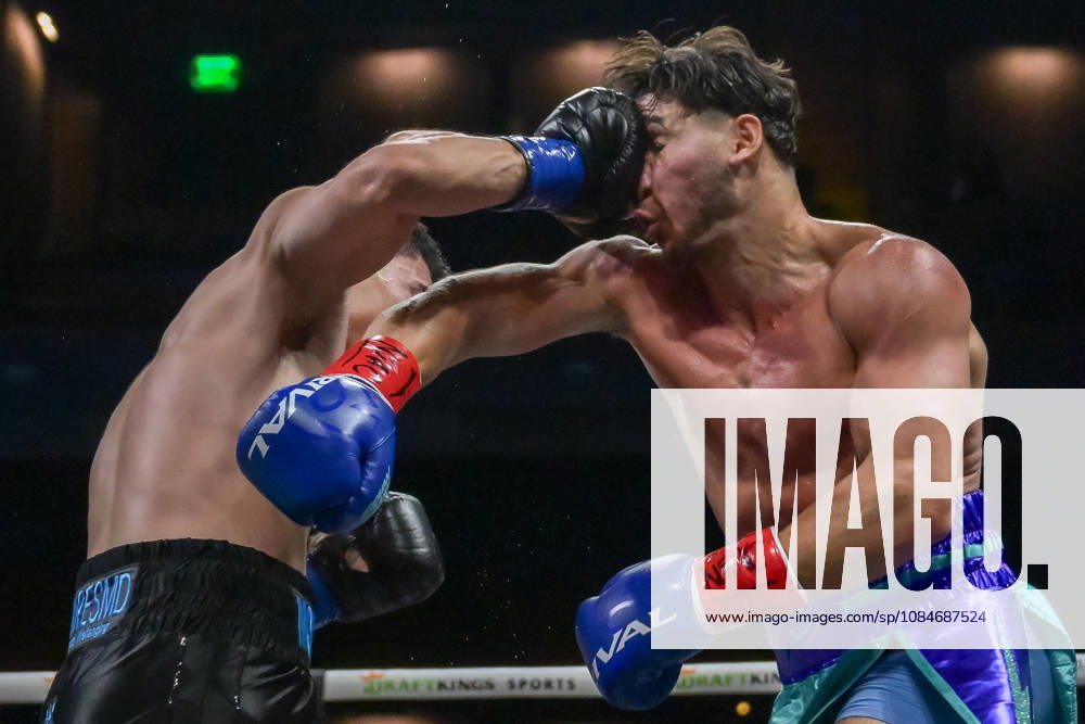 JAMIE OSUNA defeats CRISTIAN CANGELOSI via majority Decision at the Chelsea of The Cosmopolitan in Las Vegas. Las Vegas USA - ZUMAo117 20261017_zsp_o117_006