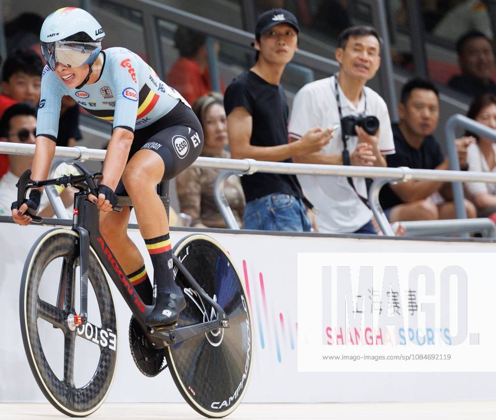 Belgian Shari Bossuyt pictured during the Womens Points Race event at the UCI Track cycling, Rad, Radsport, Bahnrad, Bahn World Championships in Shanghai, China on Sunday 18 October 2026. The worlds are taking place from 14 to 18 October 2026. BENOITxDOPPAGNE x190174071x