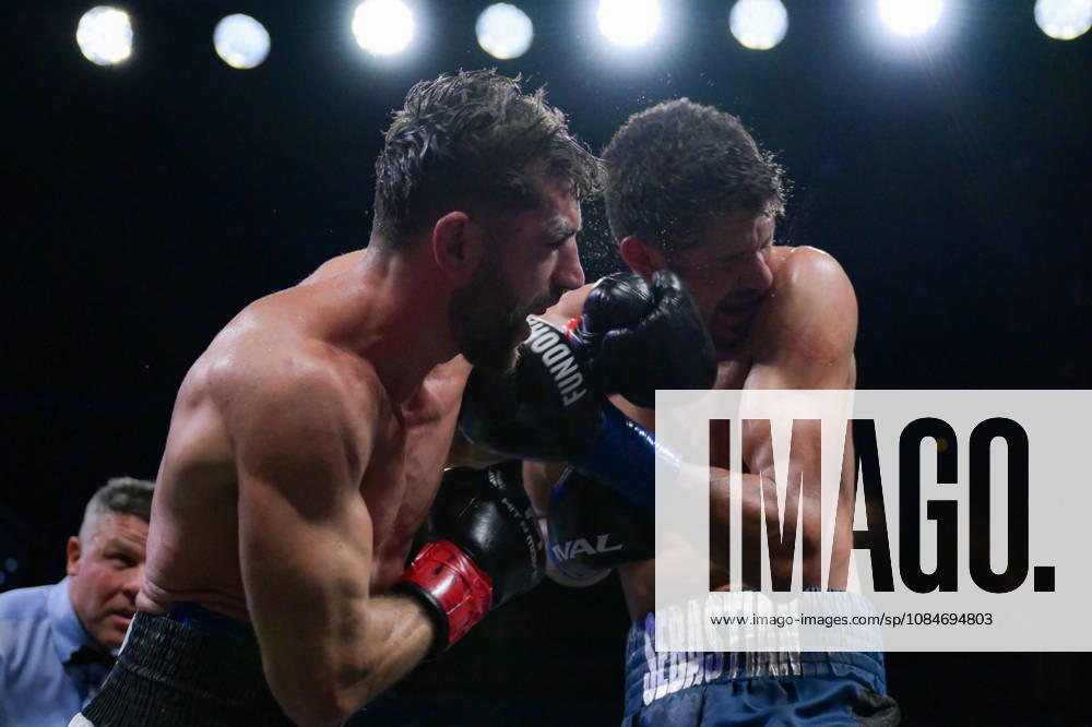 SEBASTIAN FUNDORA defeats ERMAL HADRIBEAJ via KO in round 12 at the Chelsea of The Cosmopolitan in Las Vegas. Las Vegas USA - ZUMAo117 20261018_zsp_o117_006