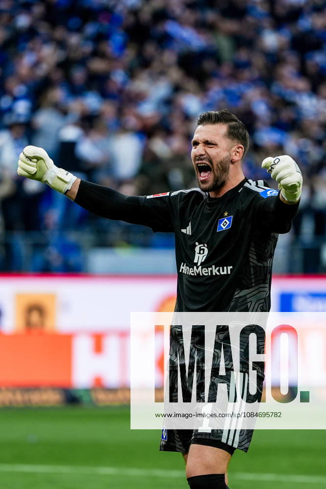 Deutschland: Fußball Bundesliga 2026 27, 6. Spieltag Hamburger SV (HSV) vs VfB Stuttgart Volkspark Stadion (Hamburg): Daniel Heuer Fernandes (Hamburger SV, 1), Jubel nach 1:0, Emotion