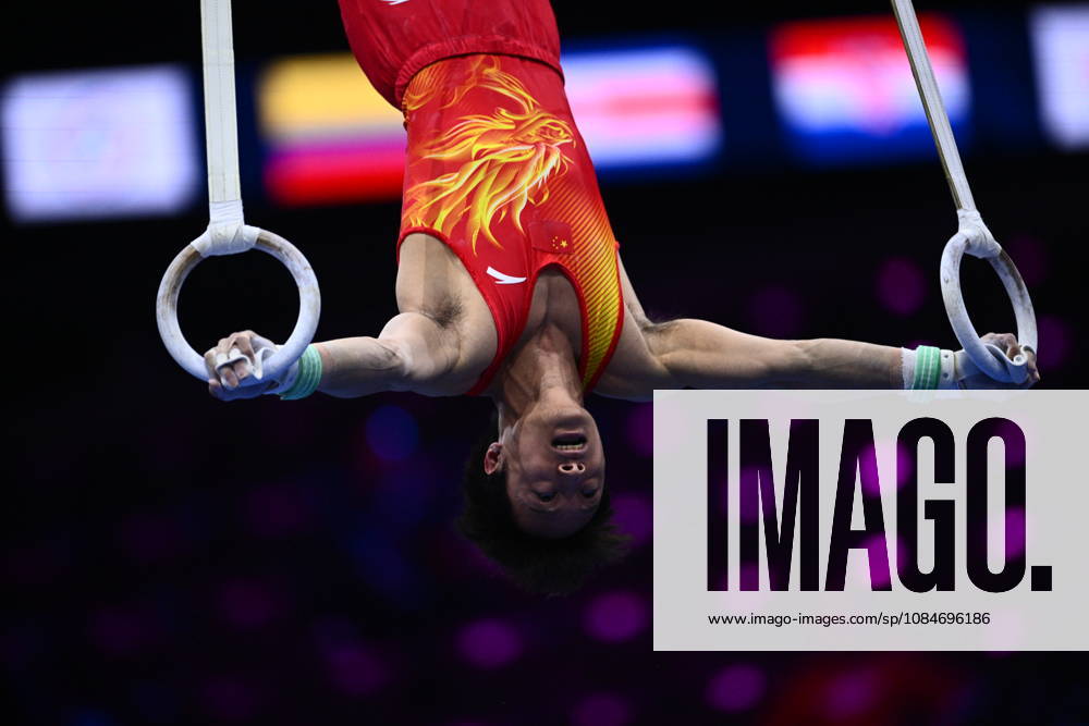 Netherlands Artistic Gymnastics World Championships Qualifiers 9267101 18.10.2026 China s Tian Hao competes on the rings during the men s qualification of the 2026 World Artistic Gymnastics Championships in Rotterdam, the Netherlands. Alexey Filippov Sputnik Rotterdam Netherlands